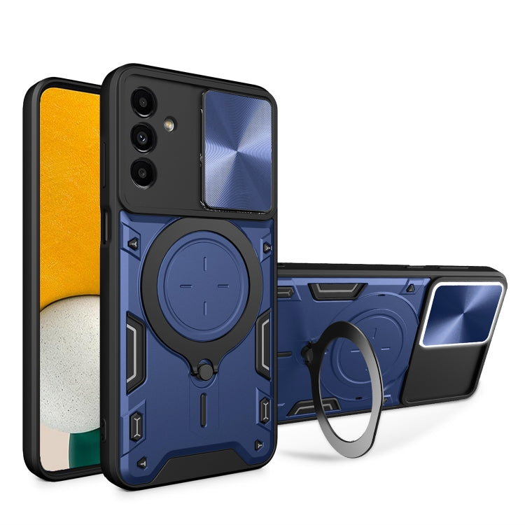 CD Texture Sliding Camshield Magnetic Holder Phone Case, For Samsung Galaxy S22 5G, For Samsung Galaxy A13 5G, For Samsung Galaxy A03s, For Samsung Galaxy A53