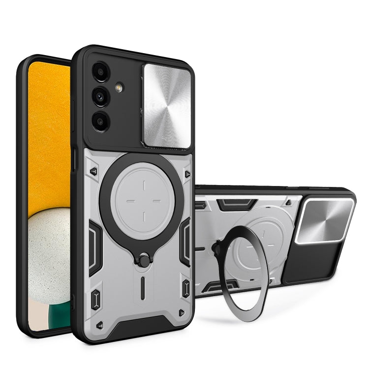 CD Texture Sliding Camshield Magnetic Holder Phone Case, For Samsung Galaxy S22 5G, For Samsung Galaxy A13 5G, For Samsung Galaxy A03s, For Samsung Galaxy A53