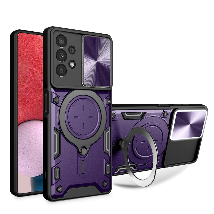 CD Texture Sliding Camshield Magnetic Holder Phone Case, For Samsung Galaxy A33 5G, For Samsung Galaxy A13 4G, For Samsung Galaxy S22 Ultra 5G, For Samsung Galaxy S22+ 5G