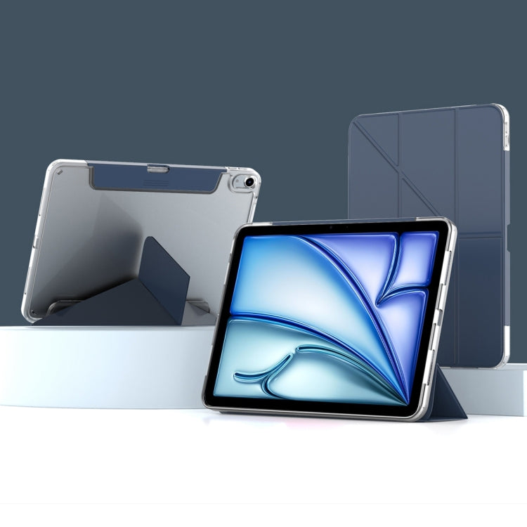 Mutural Deformation Stand Smart Leather Tablet Case, For iPad Air 13 2026 / 2025 / 2024, For iPad Air 11 2026 / 2025 / 2024, For iPad Pro 13 2025 / 2024, For iPad Pro 11 2025 / 2024, For iPad 2025 / 2022, For iPad Pro 11 2022 / 2021 / 2020