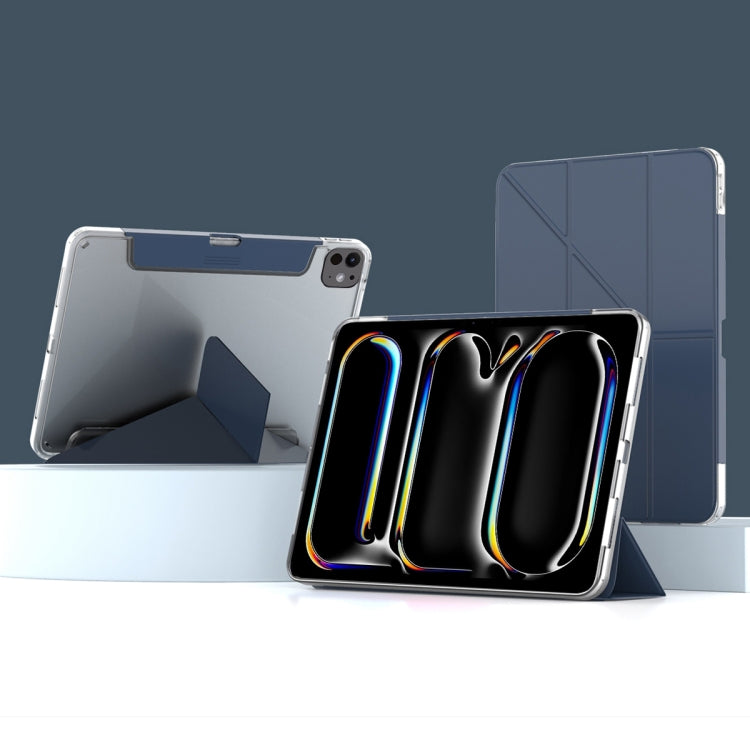 Mutural Deformation Stand Smart Leather Tablet Case, For iPad Air 13 2026 / 2025 / 2024, For iPad Air 11 2026 / 2025 / 2024, For iPad Pro 13 2025 / 2024, For iPad Pro 11 2025 / 2024, For iPad 2025 / 2022, For iPad Pro 11 2022 / 2021 / 2020