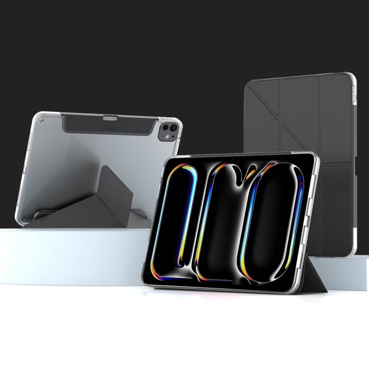 Mutural Deformation Stand Smart Leather Tablet Case, For iPad Air 13 2026 / 2025 / 2024, For iPad Air 11 2026 / 2025 / 2024, For iPad Pro 13 2025 / 2024, For iPad Pro 11 2025 / 2024, For iPad 2025 / 2022, For iPad Pro 11 2022 / 2021 / 2020