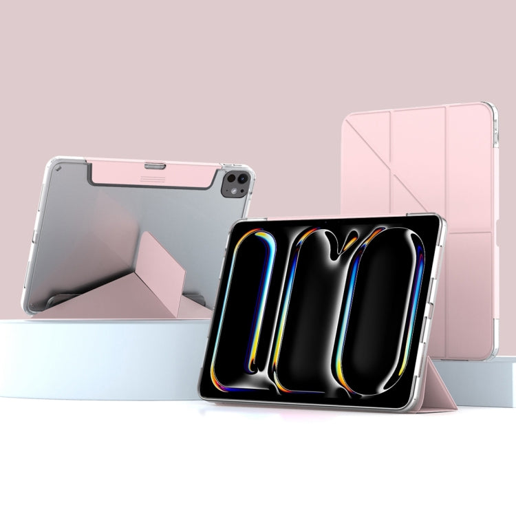 Mutural Deformation Stand Smart Leather Tablet Case, For iPad Air 13 2026 / 2025 / 2024, For iPad Air 11 2026 / 2025 / 2024, For iPad Pro 13 2025 / 2024, For iPad Pro 11 2025 / 2024, For iPad 2025 / 2022, For iPad Pro 11 2022 / 2021 / 2020