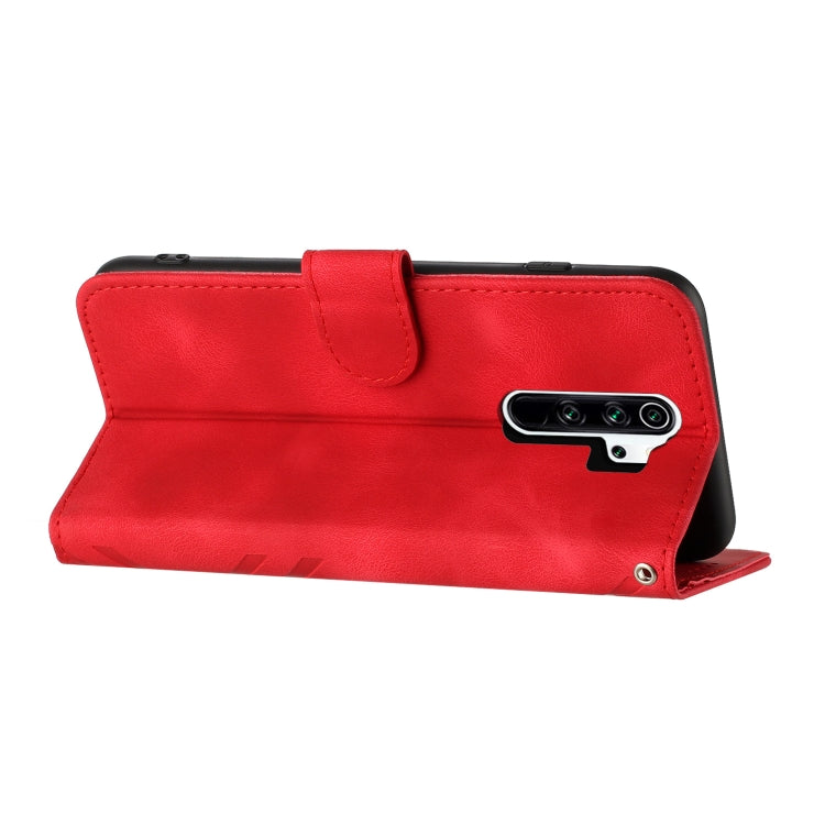 Line Pattern Skin Feel Leather Phone Case