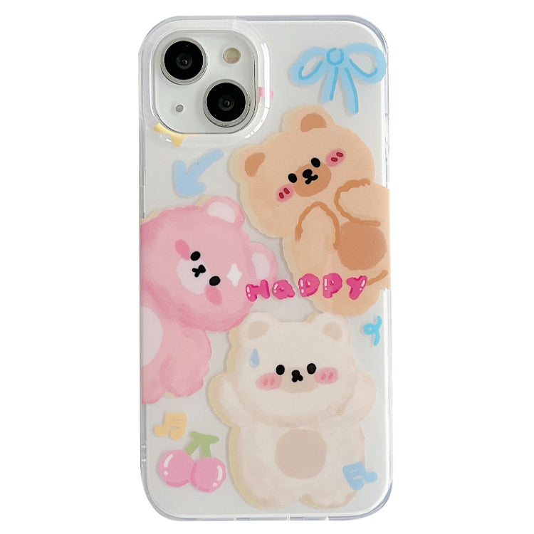 IMD Cute Animal Pattern Phone Case, For iPhone 14 Pro Max, For iPhone 14 Pro, For iPhone 14, For iPhone 13 Pro Max