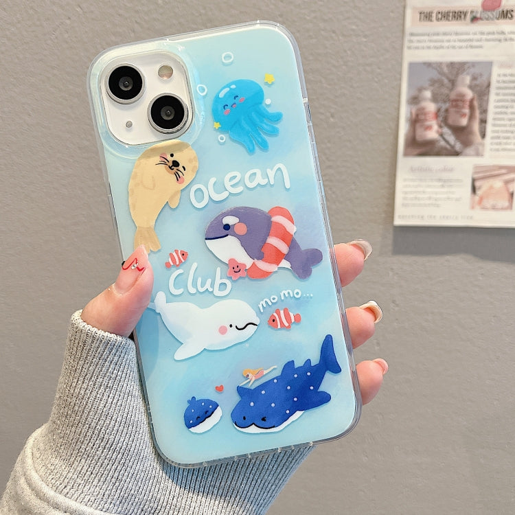 IMD Cute Animal Pattern Phone Case, For iPhone 13 Pro, For iPhone 12 Pro Max, For iPhone 12 Pro, For iPhone 12