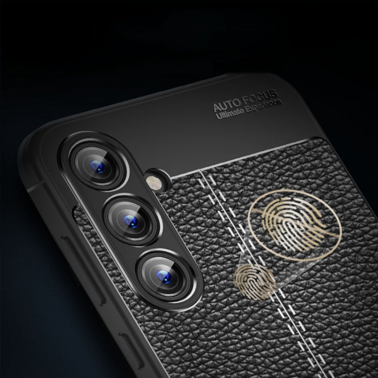 Litchi Texture Shockproof TPU Phone Case