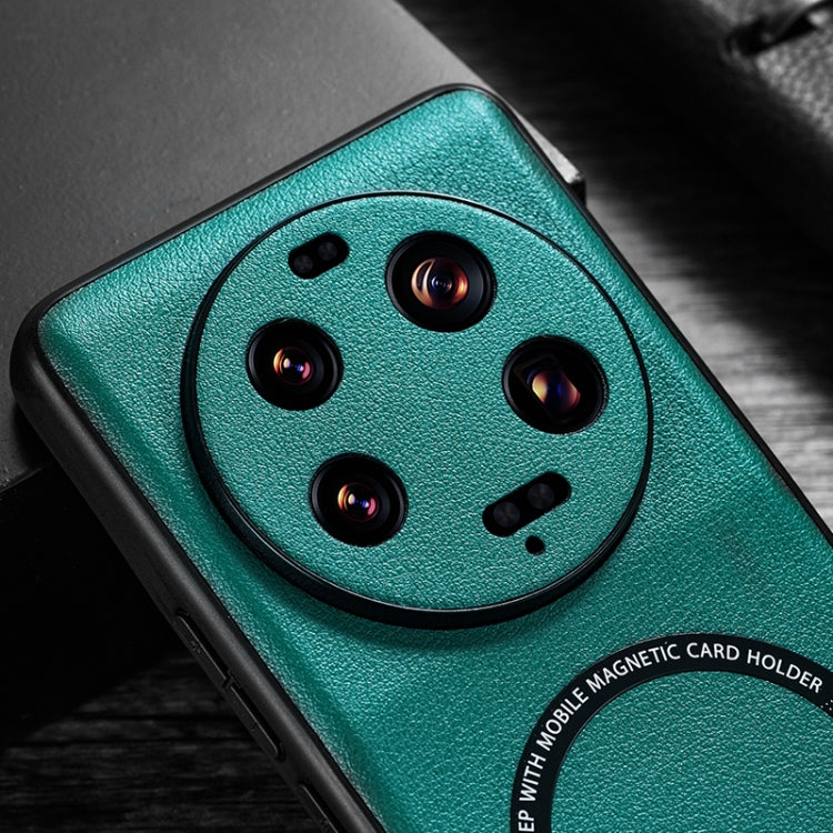 Cloth Texture PU MagSafe Magnetic Phone Case, For Xiaomi 13 Ultra