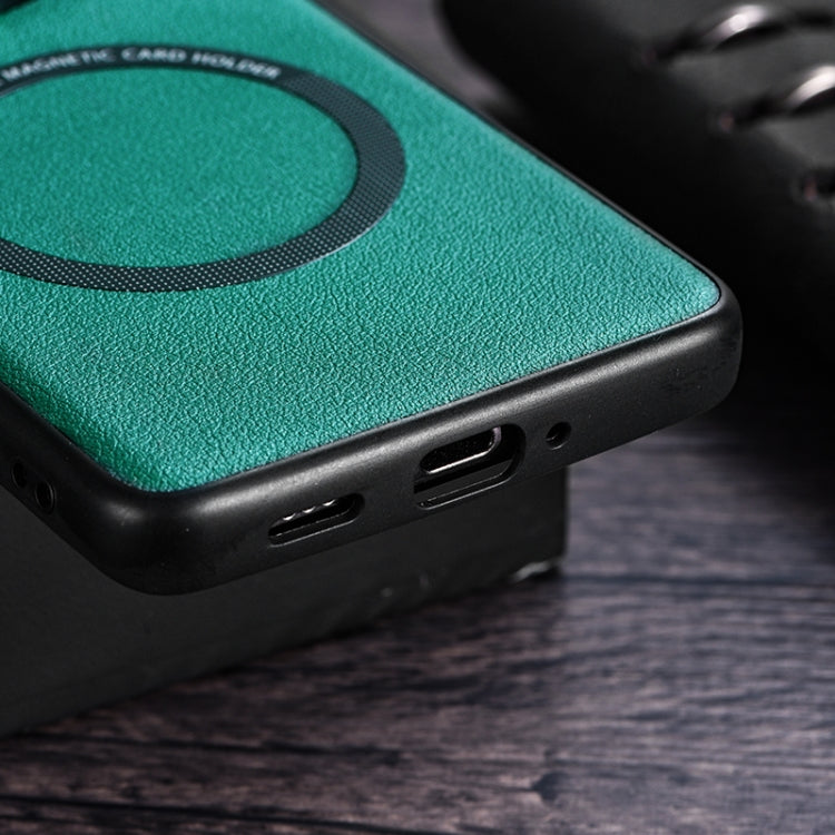 Cloth Texture PU MagSafe Magnetic Phone Case, For Xiaomi 13 Ultra