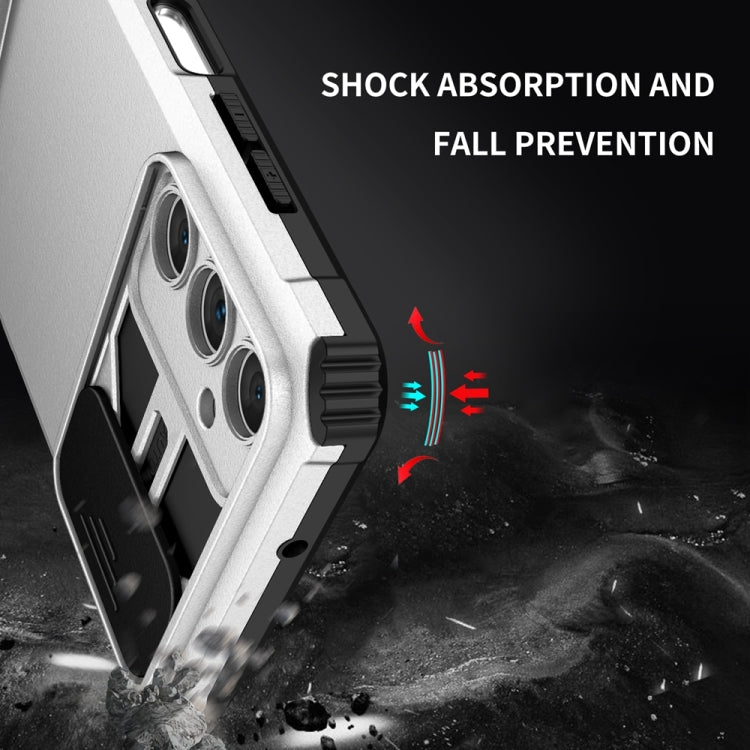 Stereoscopic Holder Sliding Camshield Phone Case, For Samsung Galaxy A05s, For Samsung Galaxy A15 5G, For Samsung Galaxy S24 5G