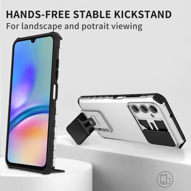 Stereoscopic Holder Sliding Camshield Phone Case, For Samsung Galaxy A05s, For Samsung Galaxy A15 5G, For Samsung Galaxy S24 5G