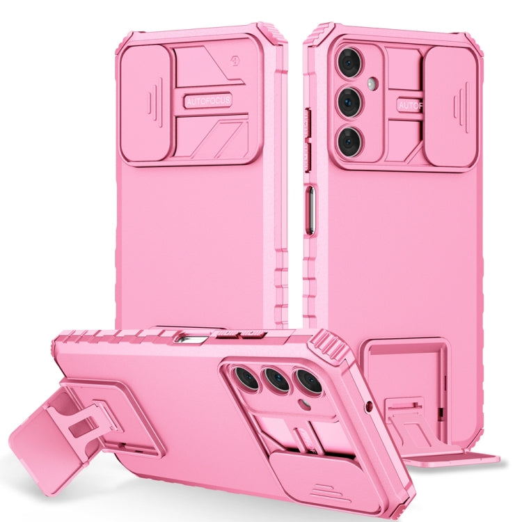 Stereoscopic Holder Sliding Camshield Phone Case, For Samsung Galaxy A05s, For Samsung Galaxy A15 5G, For Samsung Galaxy S24 5G