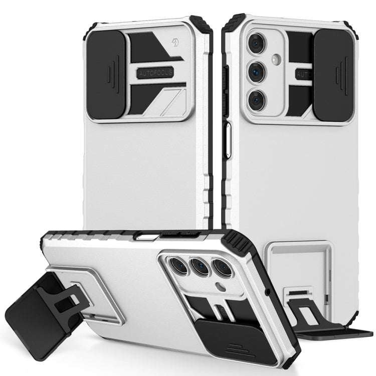 Stereoscopic Holder Sliding Camshield Phone Case, For Samsung Galaxy A05s, For Samsung Galaxy A15 5G, For Samsung Galaxy S24 5G