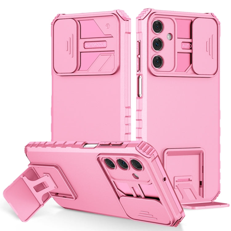 Stereoscopic Holder Sliding Camshield Phone Case, For Samsung Galaxy A05s, For Samsung Galaxy A15 5G, For Samsung Galaxy S24 5G
