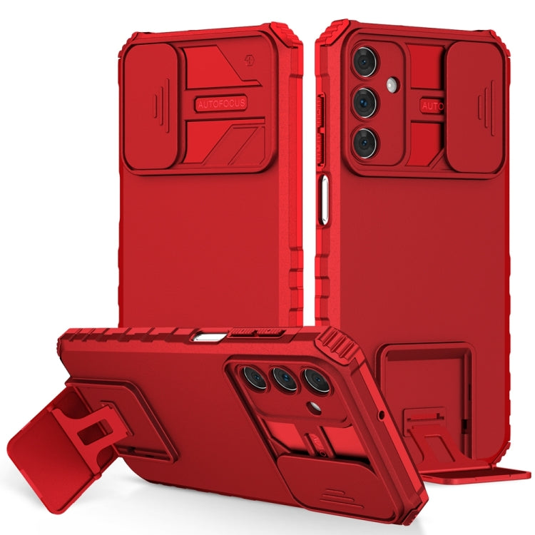 Stereoscopic Holder Sliding Camshield Phone Case, For Samsung Galaxy A05s, For Samsung Galaxy A15 5G, For Samsung Galaxy S24 5G