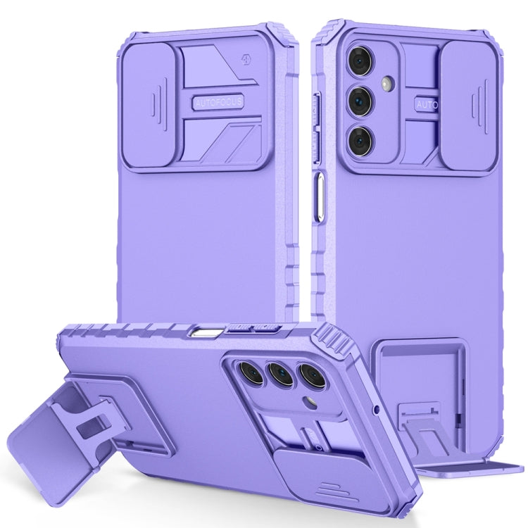 Stereoscopic Holder Sliding Camshield Phone Case, For Samsung Galaxy A05s, For Samsung Galaxy A15 5G, For Samsung Galaxy S24 5G