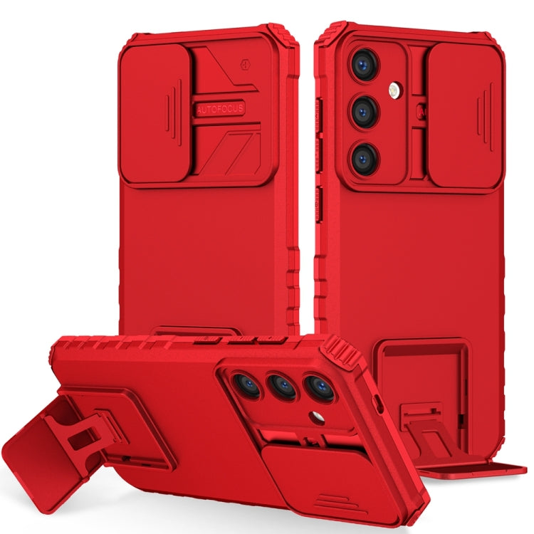 Stereoscopic Holder Sliding Camshield Phone Case, For Samsung Galaxy A05s, For Samsung Galaxy A15 5G, For Samsung Galaxy S24 5G