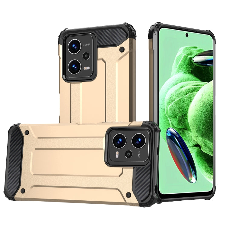 Magic Armor TPU + PC Combination Phone Case, For Xiaomi Redmi Note 12 5G / Poco X5 5G, For Xiaomi Redmi Note 12 Pro 5G Speed