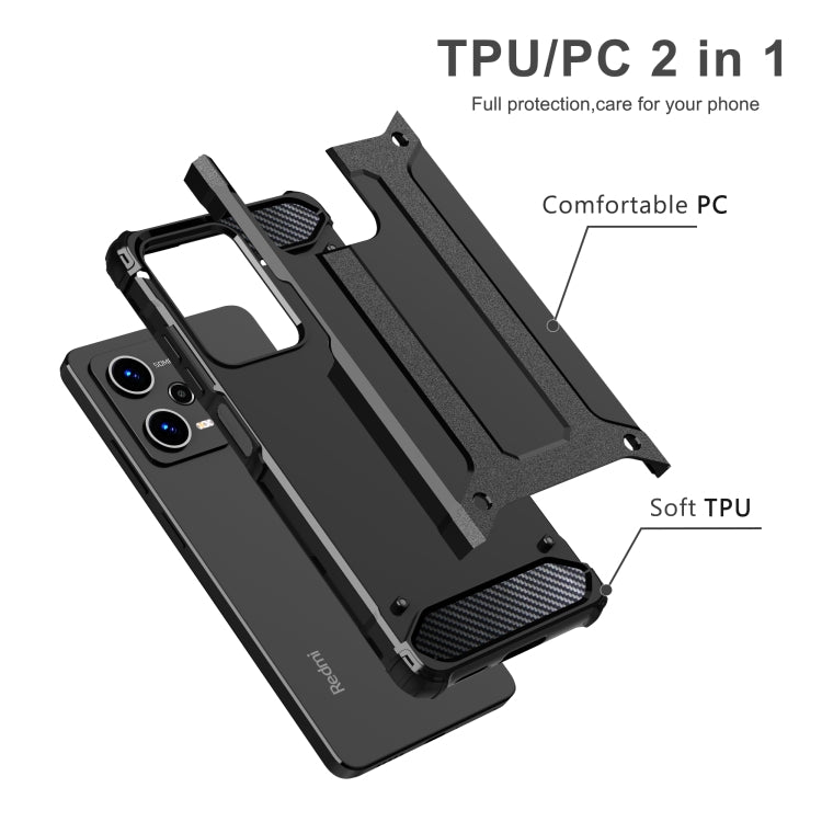 Magic Armor TPU + PC Combination Phone Case, For Xiaomi Redmi Note 12 5G / Poco X5 5G, For Xiaomi Redmi Note 12 Pro 5G Speed