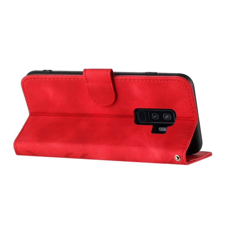 Line Pattern Skin Feel Leather Phone Case