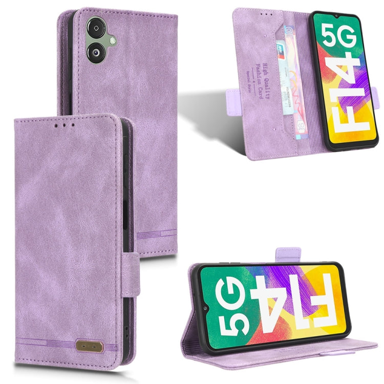 Magnetic Clasp Leather Phone Case, For Samsung Galaxy A25 5G, For Samsung Galaxy F14, For Samsung Galaxy A15, For Samsung Galaxy M54 5G