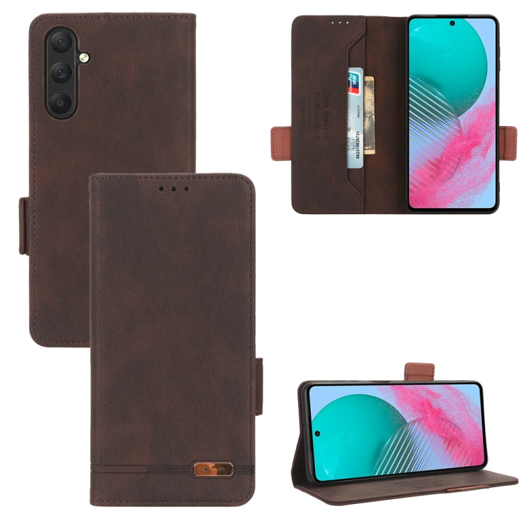 Magnetic Clasp Leather Phone Case, For Samsung Galaxy S23 FE 5G, For Samsung Galaxy M54 5G, For Samsung Galaxy A35 5G, For Samsung Galaxy S24+ 5G