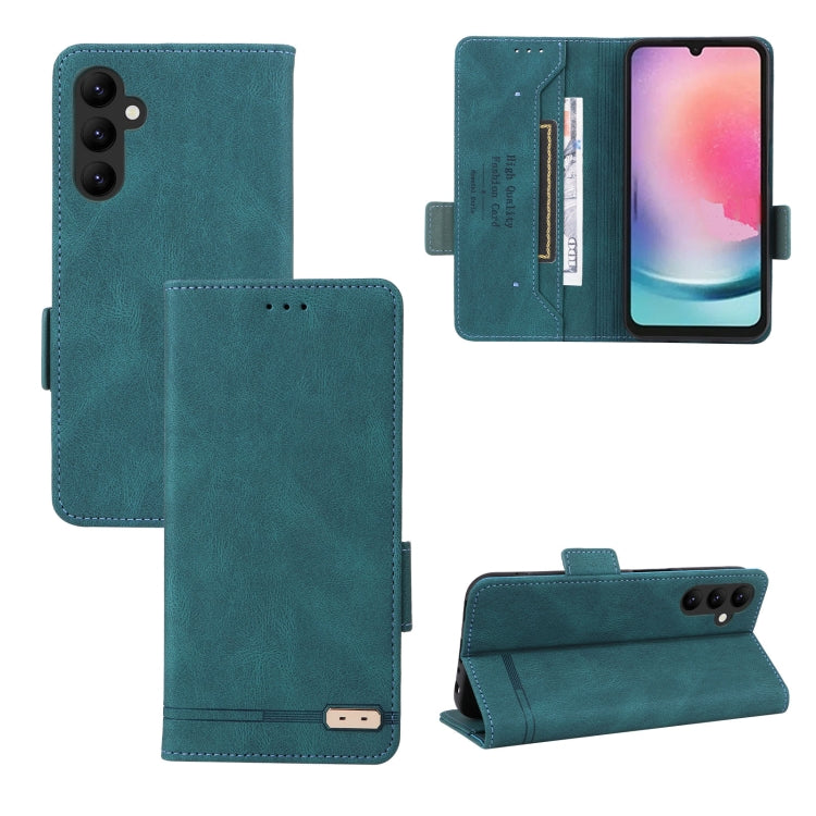 Magnetic Clasp Leather Phone Case, For Samsung Galaxy A25 5G, For Samsung Galaxy F14, For Samsung Galaxy A15, For Samsung Galaxy A05