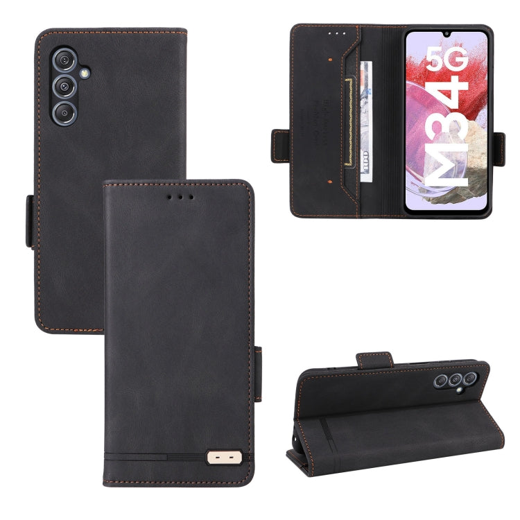 Magnetic Clasp Leather Phone Case, For Samsung Galaxy Xcover 7, For Samsung Galaxy A55 5G, For Samsung Galaxy S24 Ultra 5G, For Samsung Galaxy M34 5G