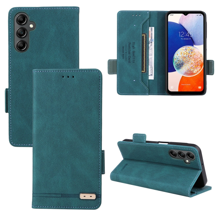Magnetic Clasp Leather Phone Case, For Samsung Galaxy A25 5G, For Samsung Galaxy F14, For Samsung Galaxy A15, For Samsung Galaxy A05