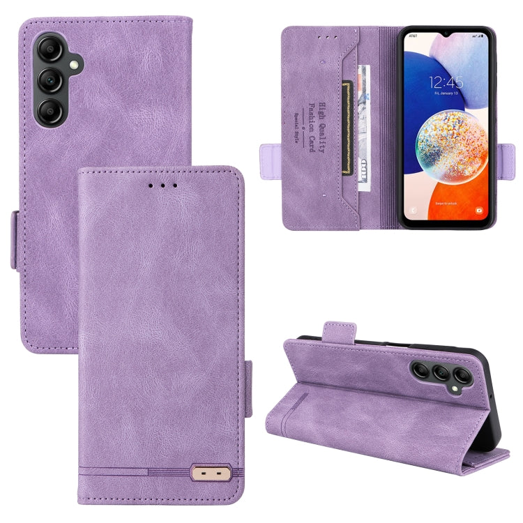 Magnetic Clasp Leather Phone Case, For Samsung Galaxy A25 5G, For Samsung Galaxy F14, For Samsung Galaxy A15, For Samsung Galaxy A05