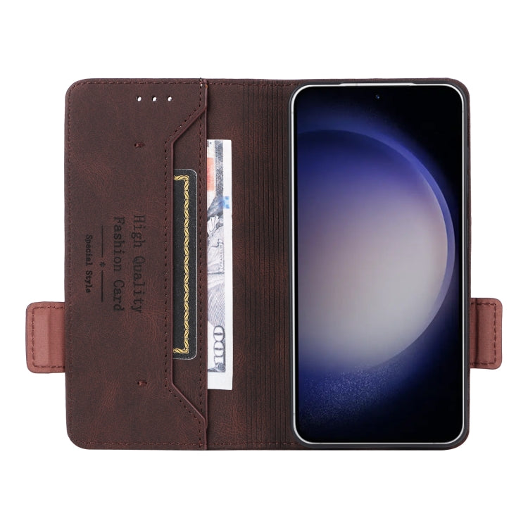 Magnetic Clasp Leather Phone Case