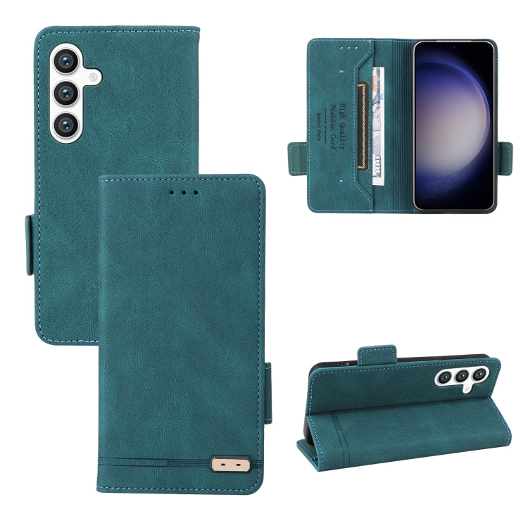 Magnetic Clasp Leather Phone Case, For Samsung Galaxy S23 FE 5G, For Samsung Galaxy M54 5G, For Samsung Galaxy A35 5G, For Samsung Galaxy S24+ 5G