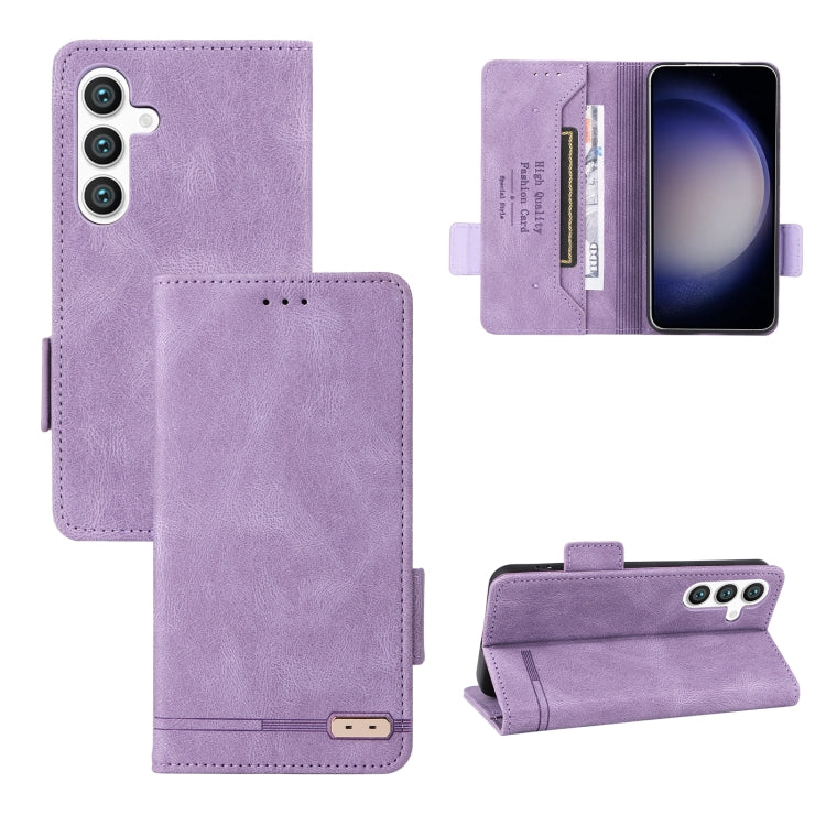 Magnetic Clasp Leather Phone Case, For Samsung Galaxy S23 FE 5G, For Samsung Galaxy M54 5G, For Samsung Galaxy A35 5G, For Samsung Galaxy S24+ 5G