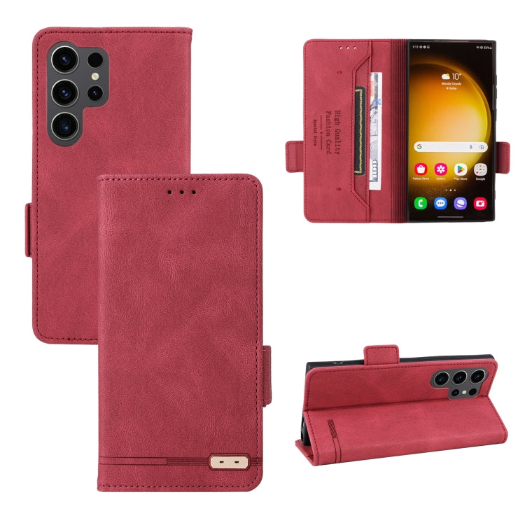 Magnetic Clasp Leather Phone Case, For Samsung Galaxy Xcover 7, For Samsung Galaxy A55 5G, For Samsung Galaxy S24 Ultra 5G, For Samsung Galaxy M34 5G