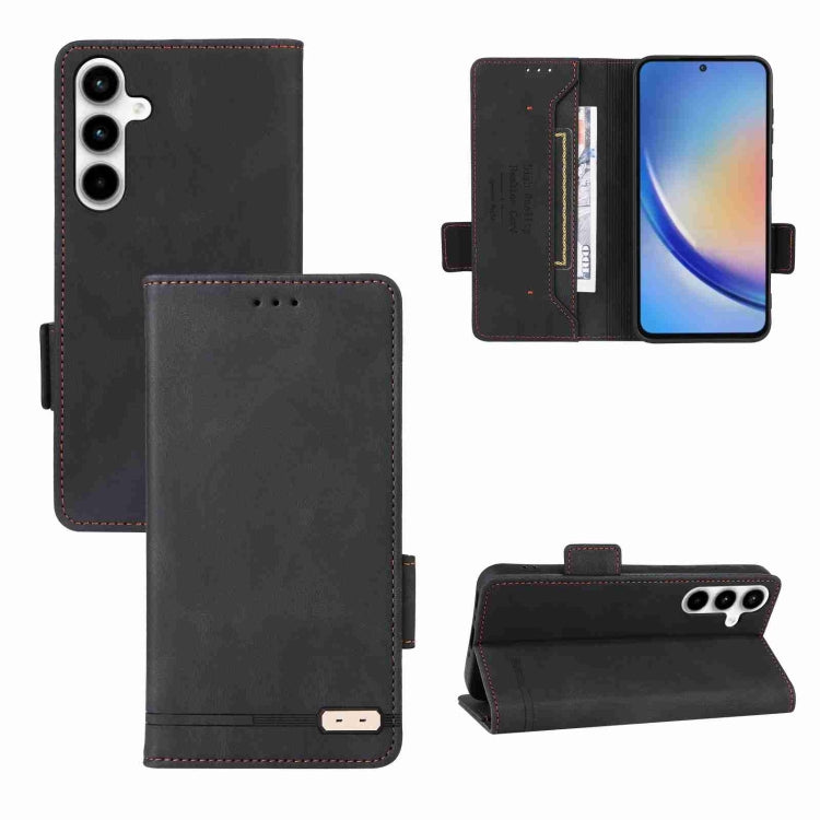 Magnetic Clasp Leather Phone Case, For Samsung Galaxy A35 5G, For Samsung Galaxy S24+ 5G, For Samsung Galaxy A05, For Samsung Galaxy S23 FE 5G