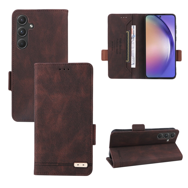 Magnetic Clasp Leather Phone Case, For Samsung Galaxy Xcover 7, For Samsung Galaxy A55 5G, For Samsung Galaxy S24 Ultra 5G, For Samsung Galaxy M34 5G