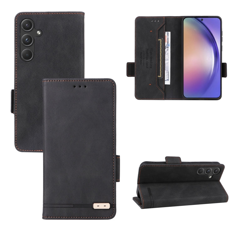 Magnetic Clasp Leather Phone Case