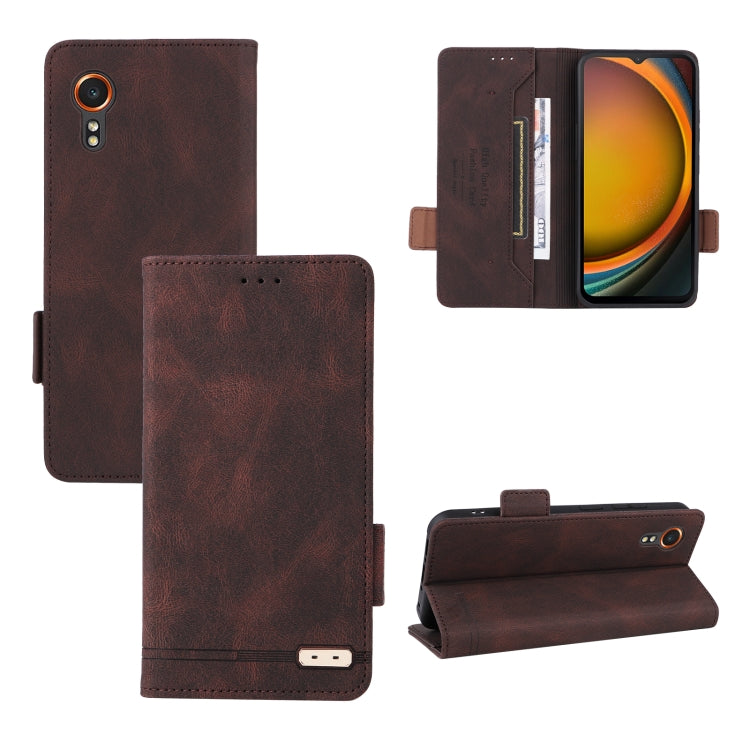 Magnetic Clasp Leather Phone Case