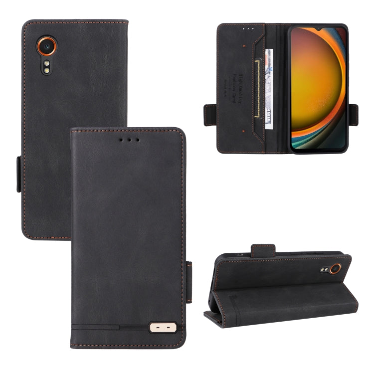 Magnetic Clasp Leather Phone Case