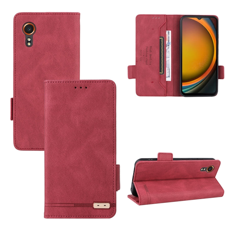 Magnetic Clasp Leather Phone Case, For Samsung Galaxy Xcover 7, For Samsung Galaxy A55 5G, For Samsung Galaxy S24 Ultra 5G, For Samsung Galaxy M34 5G