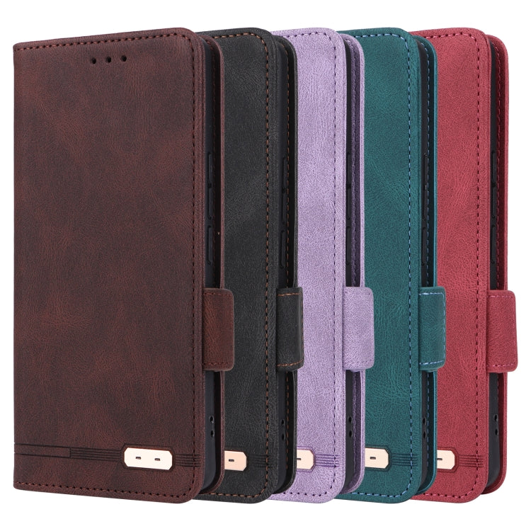 Magnetic Clasp Leather Phone Case, For Samsung Galaxy A25 5G, For Samsung Galaxy F14, For Samsung Galaxy A15, For Samsung Galaxy A05