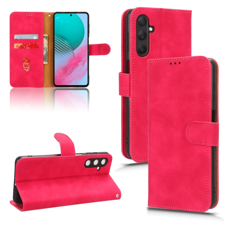 Skin Feel Magnetic Flip Leather Phone Case
