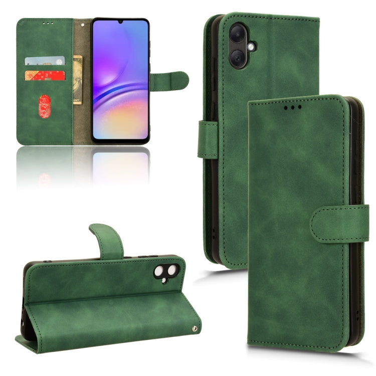 Skin Feel Magnetic Flip Leather Phone Case