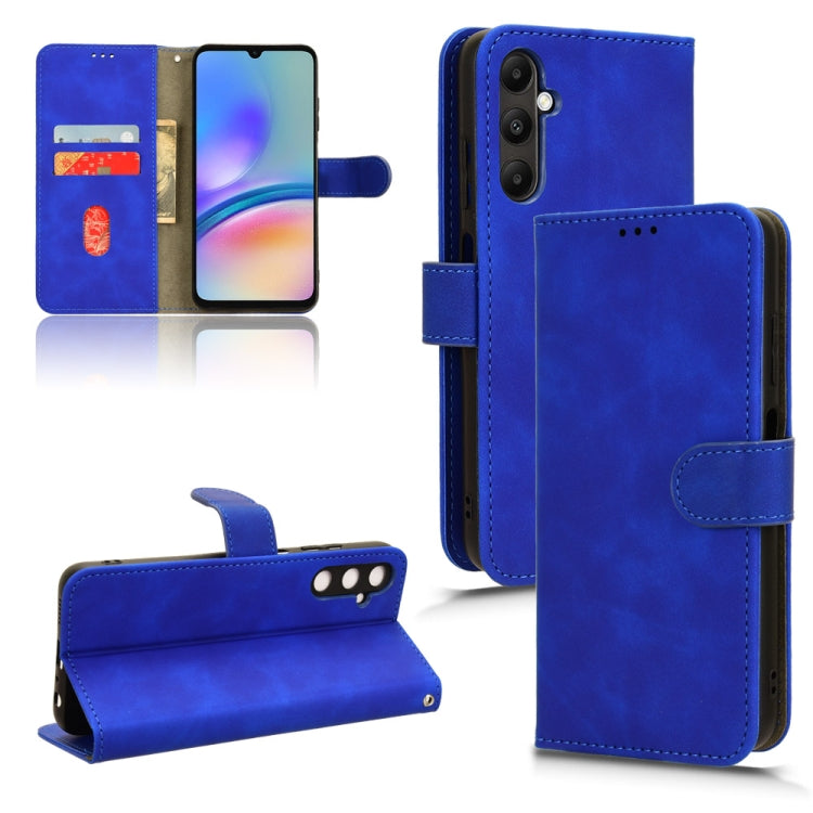 Skin Feel Magnetic Flip Leather Phone Case