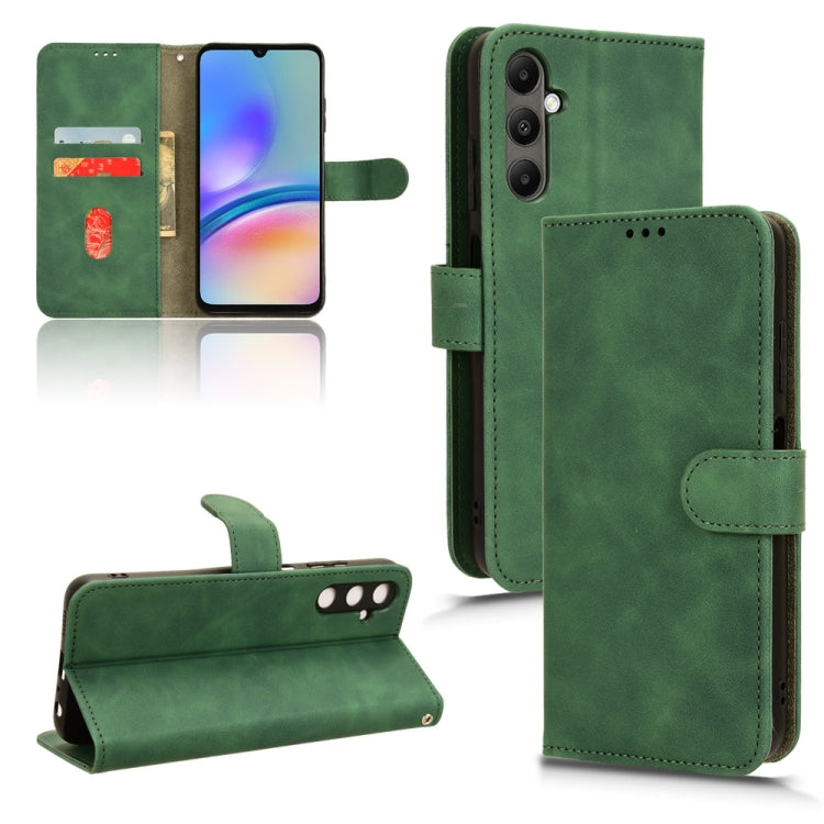 Skin Feel Magnetic Flip Leather Phone Case