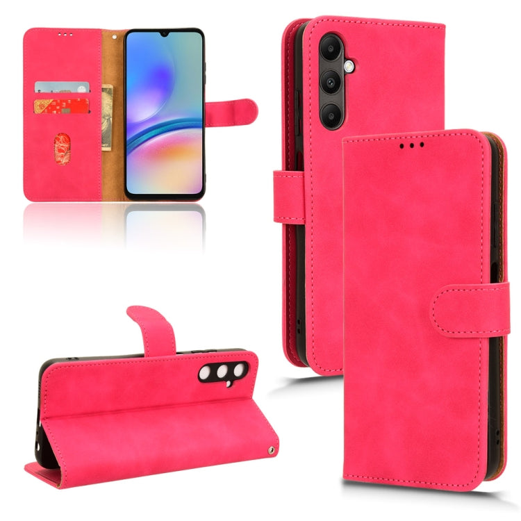 Skin Feel Magnetic Flip Leather Phone Case