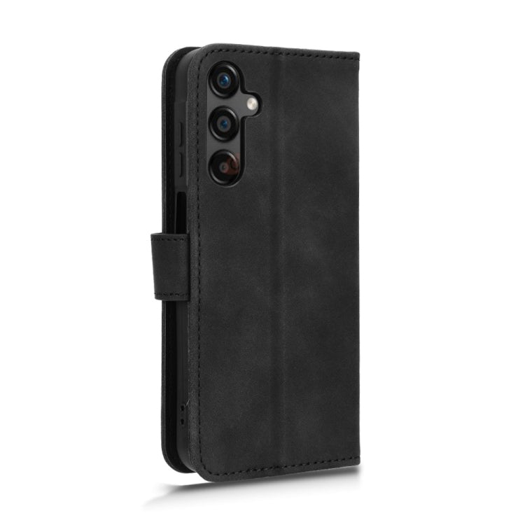 Skin Feel Magnetic Flip Leather Phone Case