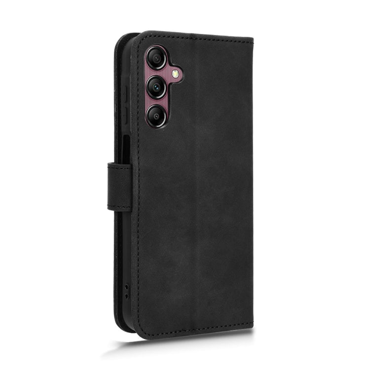 Skin Feel Magnetic Flip Leather Phone Case
