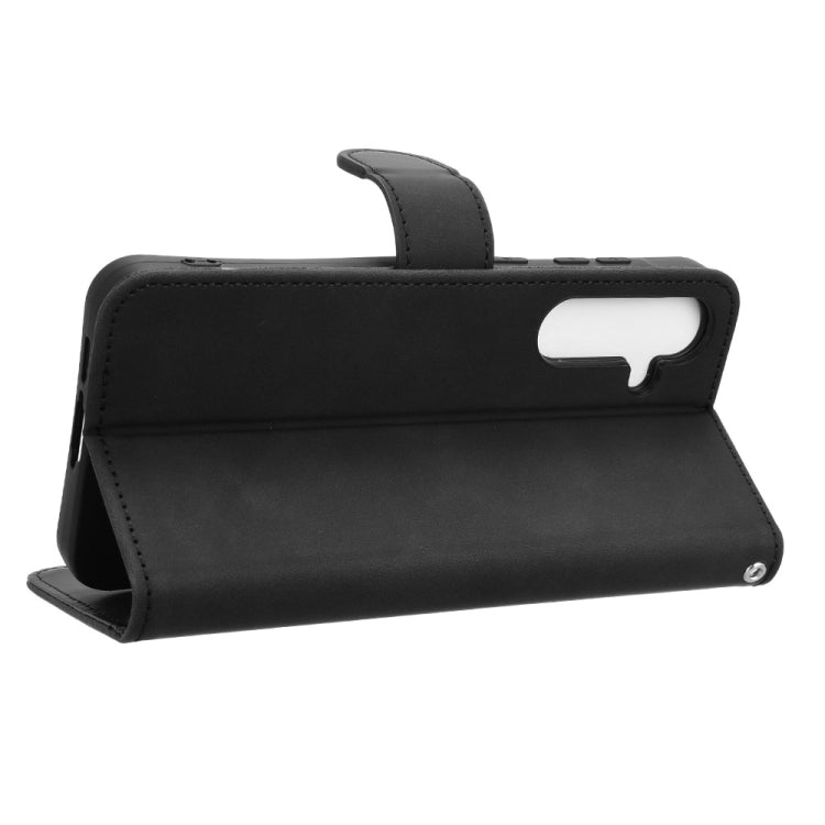 Skin Feel Magnetic Flip Leather Phone Case