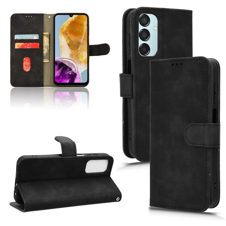 Skin Feel Magnetic Flip Leather Phone Case
